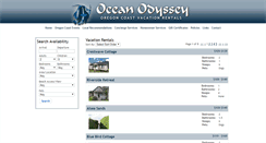 Desktop Screenshot of bookings.ocean-odyssey.com