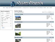 Tablet Screenshot of bookings.ocean-odyssey.com